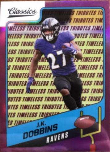 J. K. Dobbins [Timeless Tributes Purple] #28