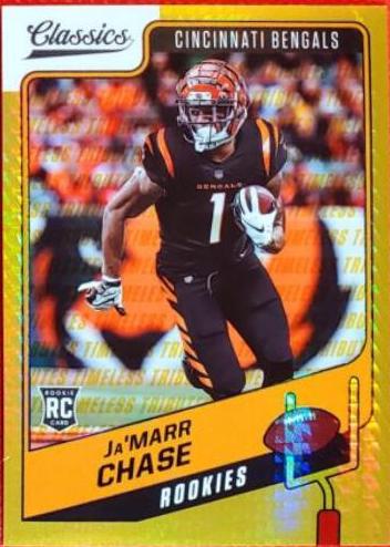 Ja'Marr Chase [H2 Premium Edition Timeless Tributes Gold] #157