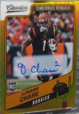 Ja'Marr Chase [Premium Edition Significant Signature Gold] #157