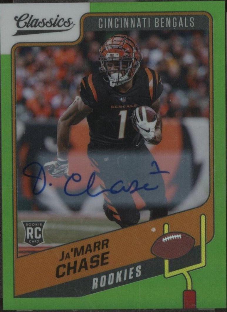 Ja'Marr Chase [Premium Edition Significant Signature Green] #157