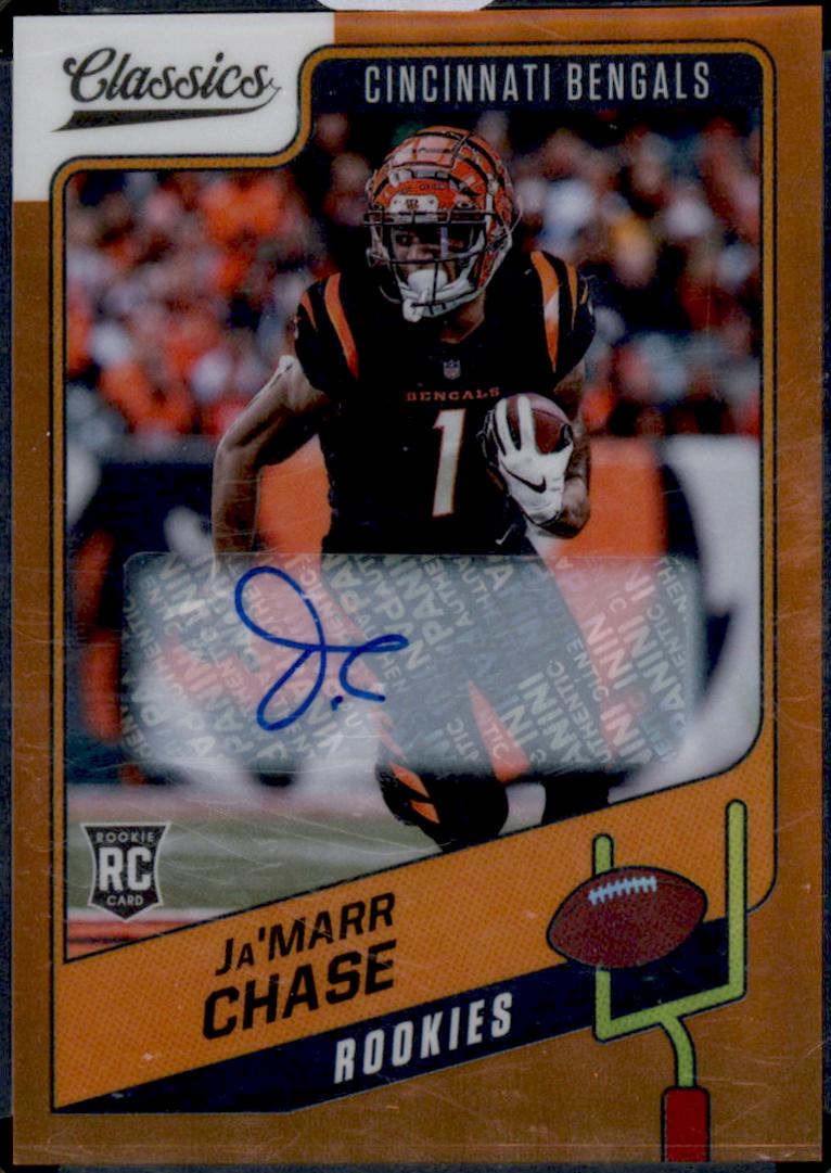 Ja'Marr Chase [Premium Edition Significant Signature Orange] #157