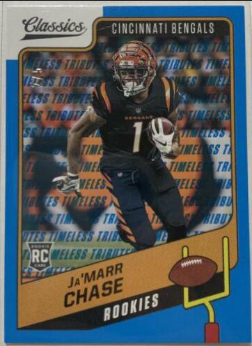 Ja'Marr Chase [Timeless Tributes Blue] #157