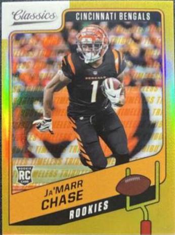 Ja'Marr Chase [Timeless Tributes Gold] #157