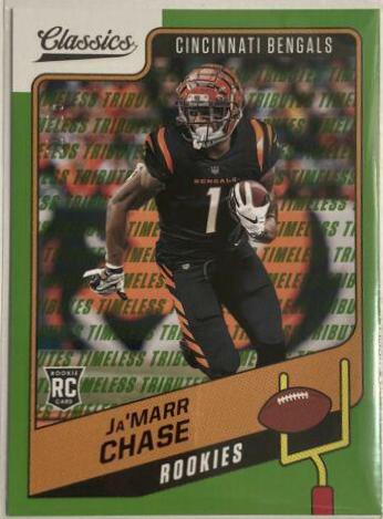 Ja'Marr Chase [Timeless Tributes Green] #157