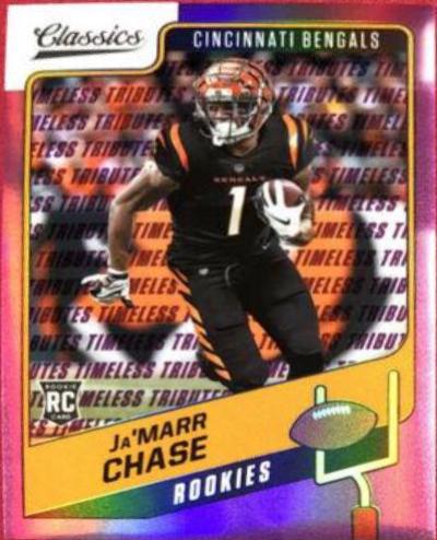 Ja'Marr Chase [Timeless Tributes Purple] #157