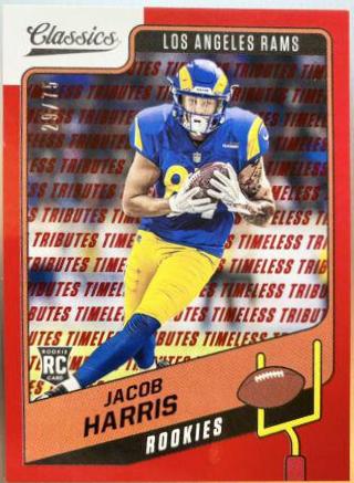 Jacob Harris [Timeless Tributes Red] #188