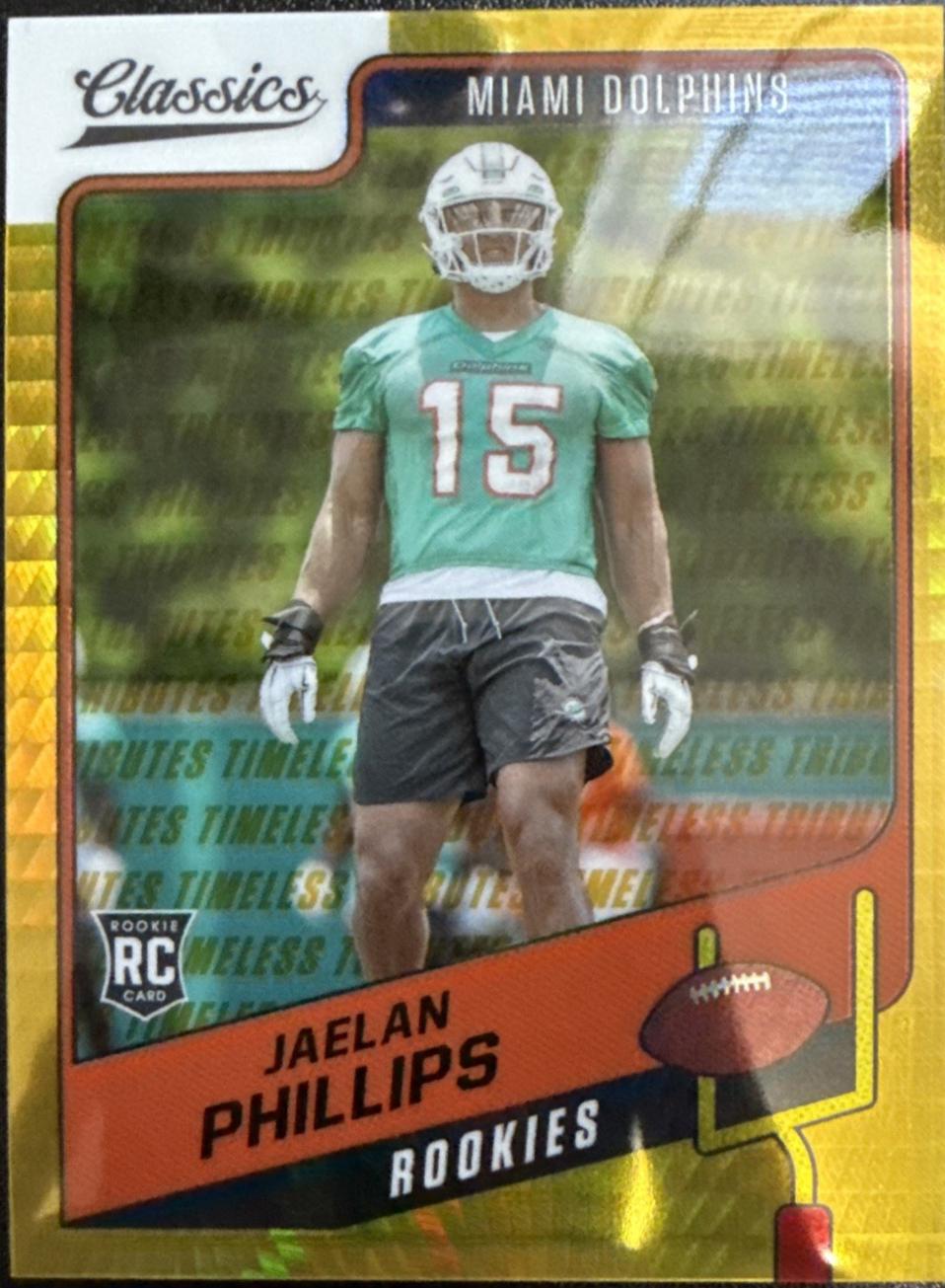 Jaelan Phillips [H2 Premium Edition Timeless Tributes Gold] #197