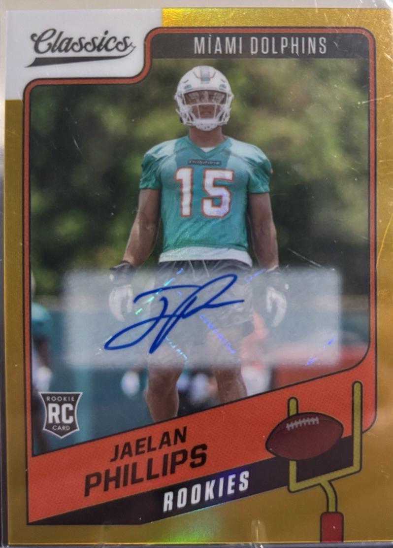 Jaelan Phillips [Premium Edition Significant Signature Gold] #197