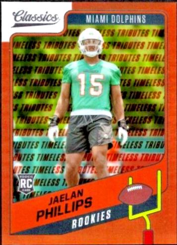 Jaelan Phillips [Premium Edition Significant Signature Orange] #197