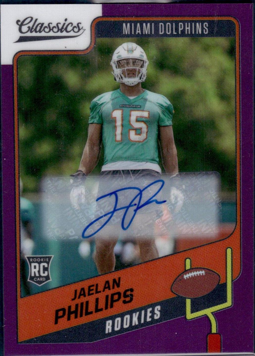 Jaelan Phillips [Premium Edition Significant Signature Purple] #197