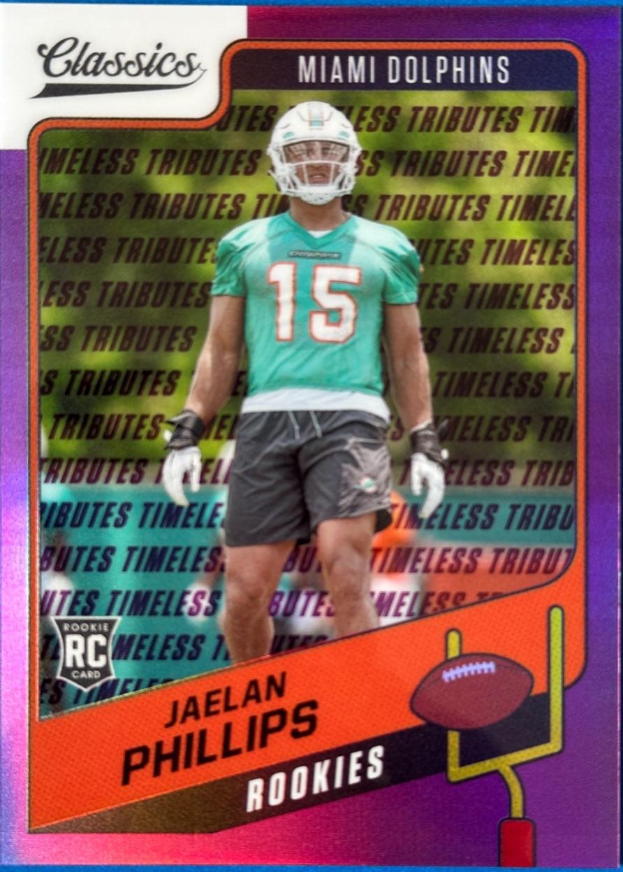 Jaelan Phillips [Premium Edition Timeless Tributes Purple] #197