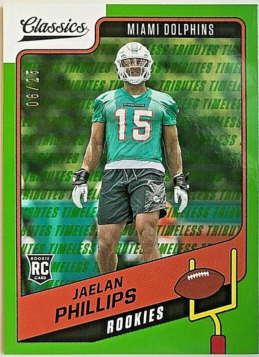 Jaelan Phillips [Timeless Tributes Green] #197