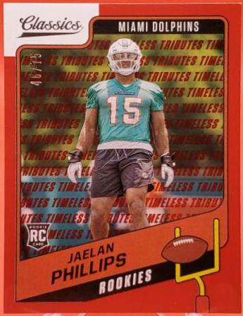 Jaelan Phillips [Timeless Tributes Red] #197