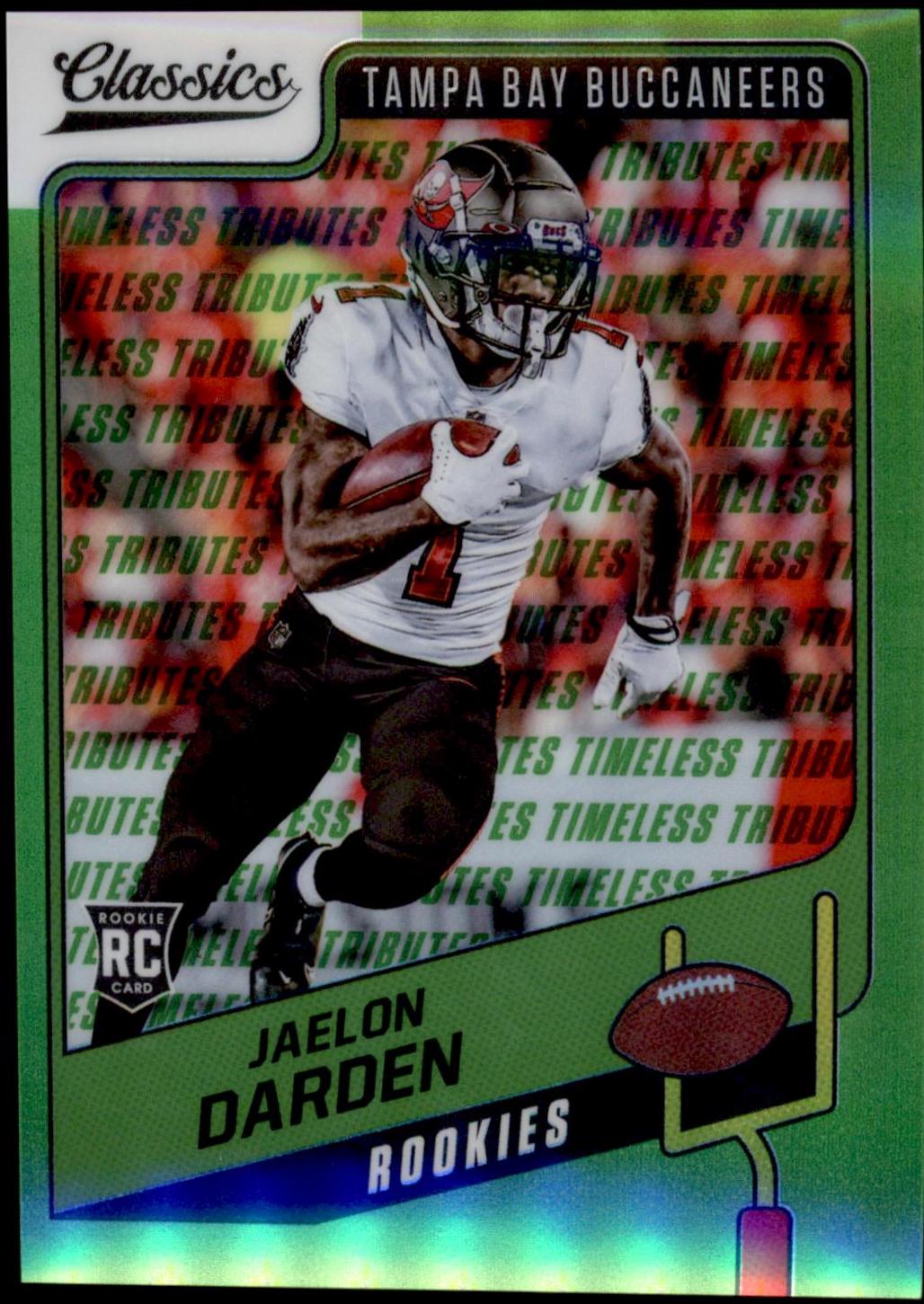 Jaelon Darden [Premium Edition Timeless Tributes Green] #183