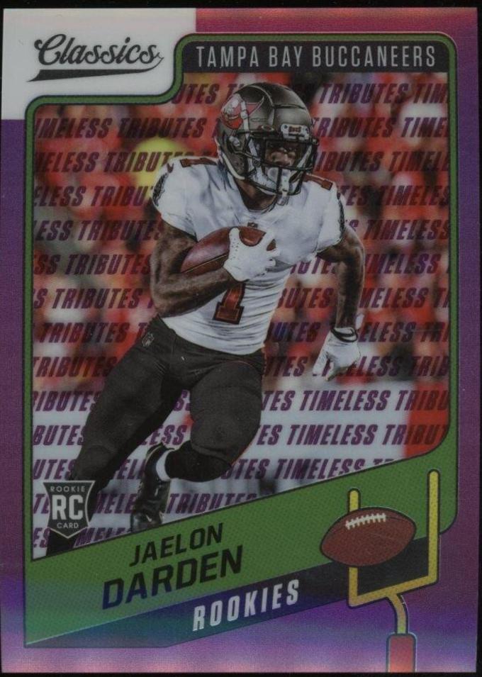 Jaelon Darden [Premium Edition Timeless Tributes Purple] #183