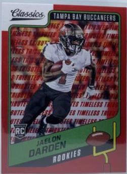 Jaelon Darden [Timeless Tributes Red] #183