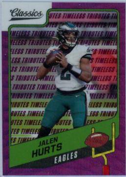 Jalen Hurts [H2 Premium Edition Timeless Tributes Purple] #57