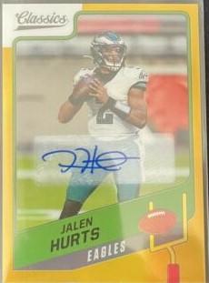 Jalen Hurts [Premium Edition Significant Signature Gold] #57