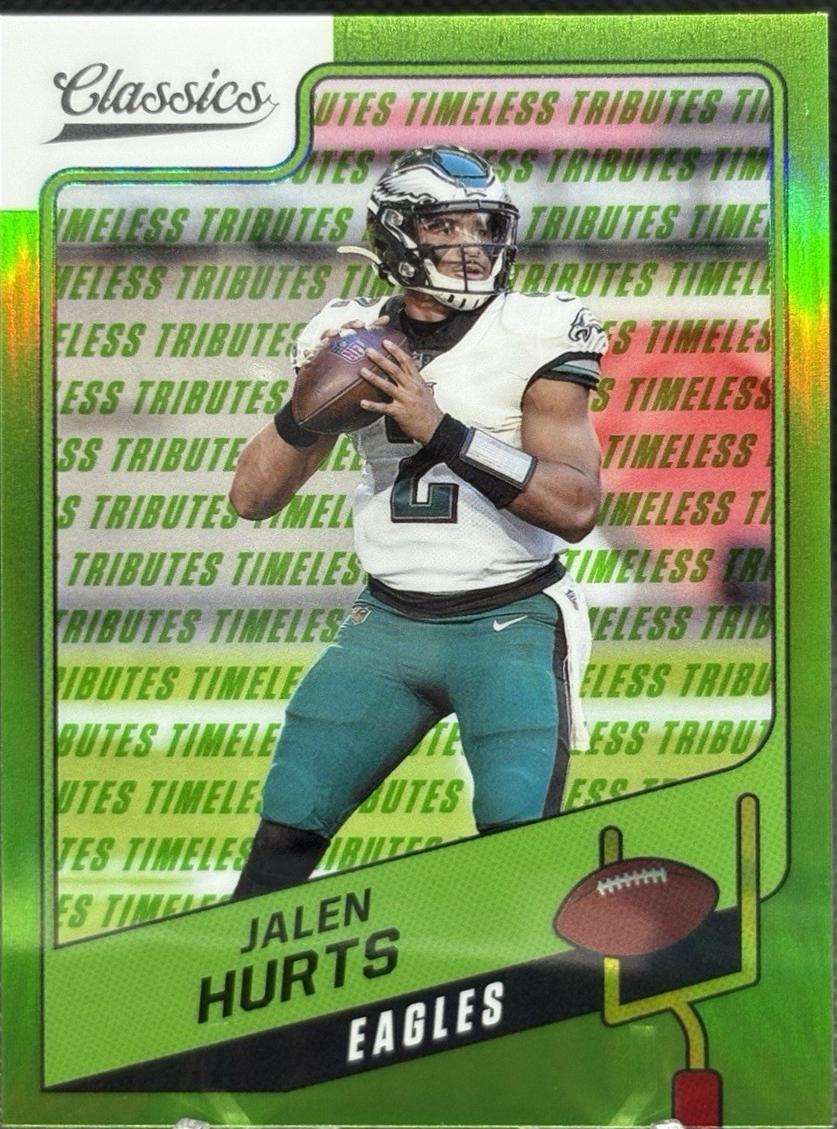 Jalen Hurts [Premium Edition Timeless Tributes Green] #57