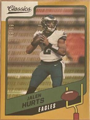 Jalen Hurts [Timeless Tributes Gold] #57