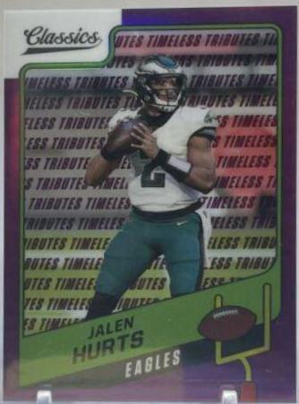 Jalen Hurts [Timeless Tributes Purple] #57