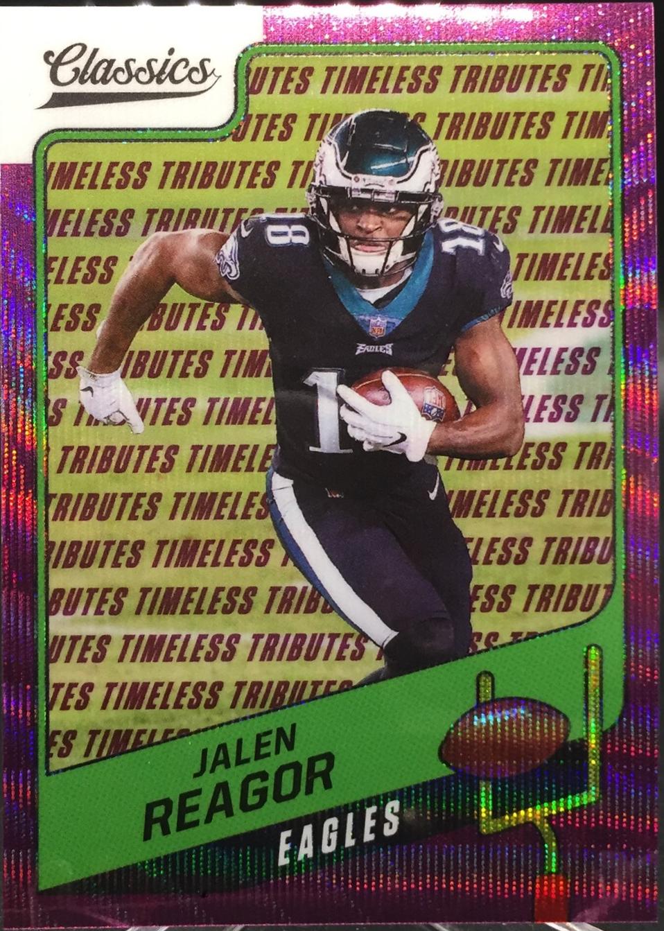 Jalen Reagor [Premium Edition Timeless Tributes Purple] #58