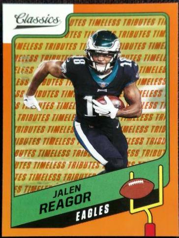 Jalen Reagor [Timeless Tributes Orange] #58