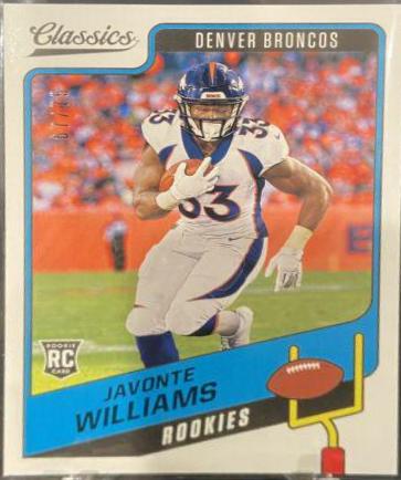 Javonte Williams [Blue Back] #165