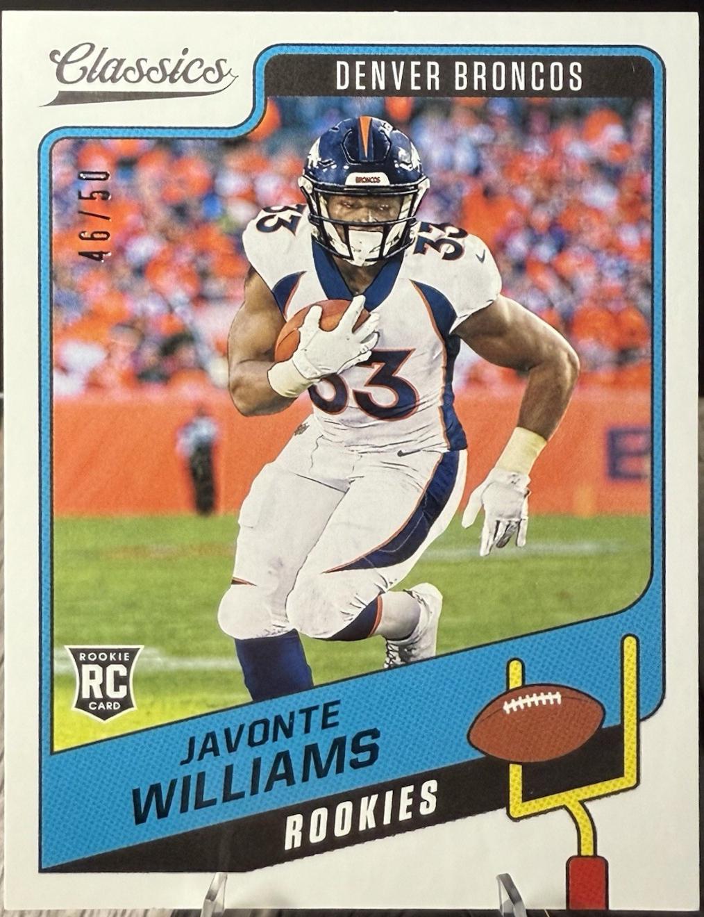 Javonte Williams [Green Back] #165