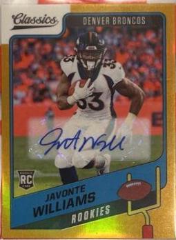 Javonte Williams [Premium Edition Significant Signature Gold] #165