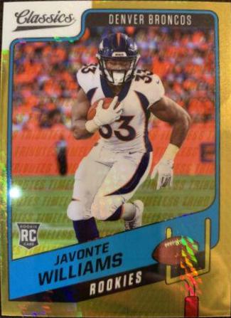 Javonte Williams [Timeless Tributes Gold] #165