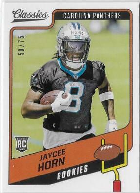 Jaycee Horn [Blue Back] #194