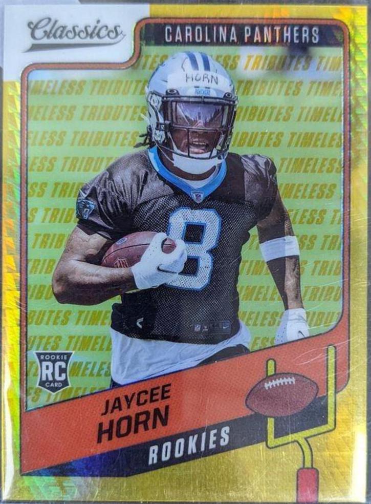 Jaycee Horn [H2 Premium Edition Timeless Tributes Gold] #194