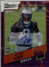 Jaycee Horn [Premium Edition Significant Signature Purple] #194
