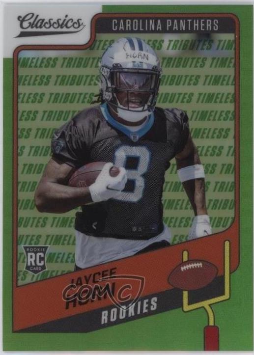 Jaycee Horn [Premium Edition Timeless Tributes Green] #194