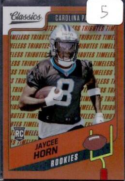 Jaycee Horn [Premium Edition Timeless Tributes Orange] #194