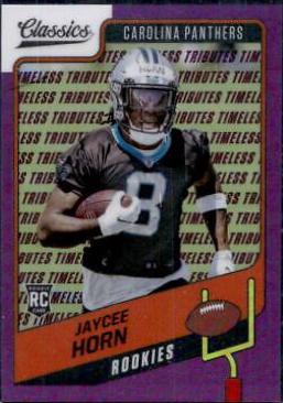 Jaycee Horn [Premium Edition Timeless Tributes Purple] #194