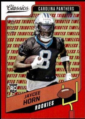 Jaycee Horn [Timeless Tributes Red] #194