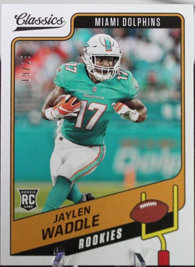 Jaylen Waddle [Blank Back] #158