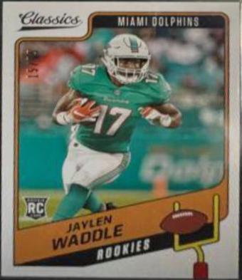 Jaylen Waddle [Blue Back] #158