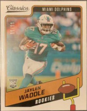 Jaylen Waddle [Red Back] #158