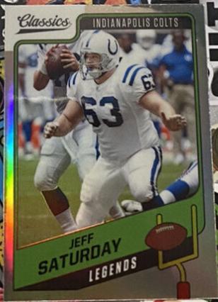 Jeff Saturday [Premium Edition Silver] #134