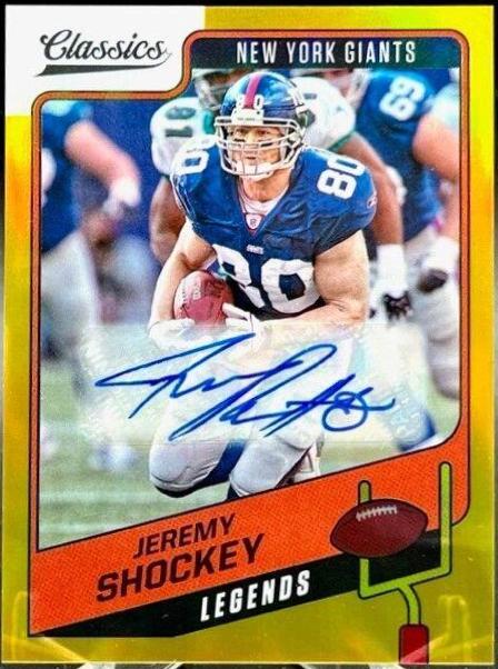 Jeremy Shockey [Premium Edition Significant Signature Gold] #147