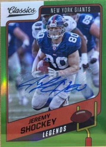 Jeremy Shockey [Premium Edition Significant Signature Green] #147