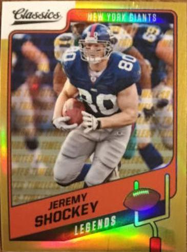 Jeremy Shockey [Premium Edition Timeless Tributes Gold] #147