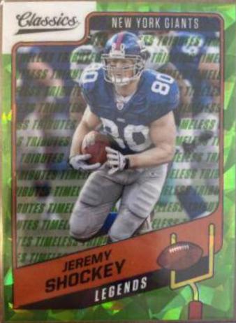 Jeremy Shockey [Premium Edition Timeless Tributes Green] #147