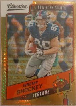 Jeremy Shockey [Timeless Tributes Gold] #147