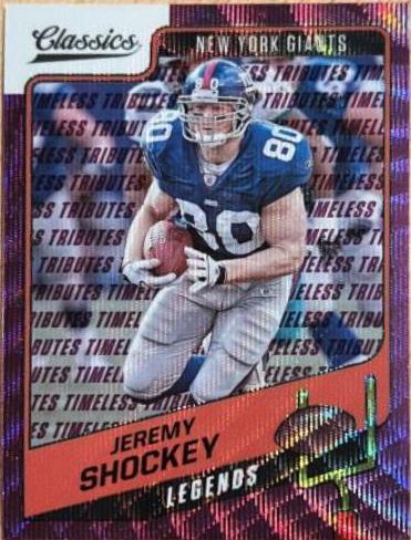 Jeremy Shockey [Timeless Tributes Purple] #147