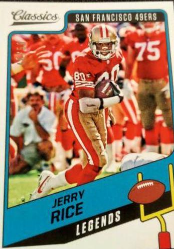 Jerry Rice [Green Back] #113