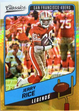 Jerry Rice [Timeless Tributes Gold] #113